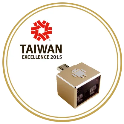 2015 Taiwan Excellence Awards MT1195 Micro USB Mini Scanner